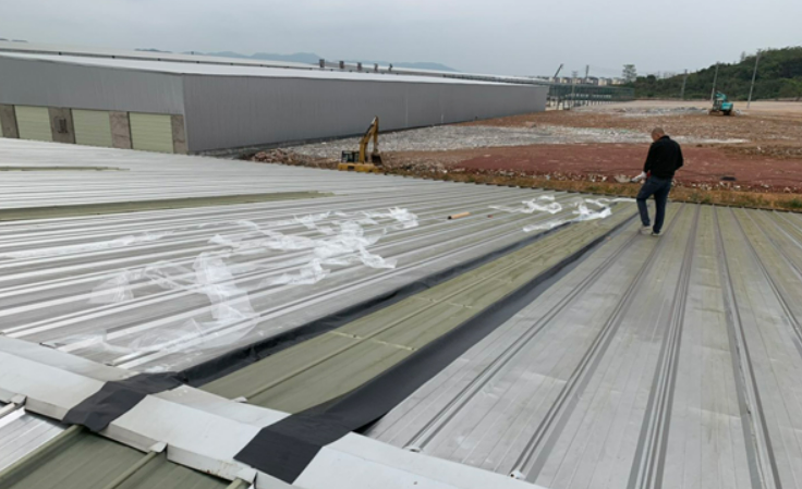 建阳厂房屋面防水维修案例